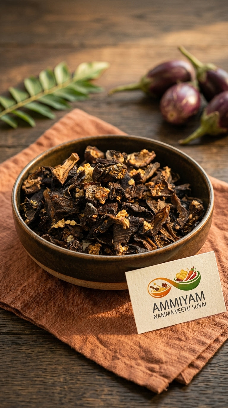 Katharikai Vathal (Brinjal Vathal)
